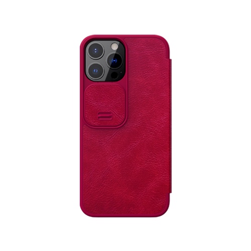 Bao da iPhone 14 Pro/ 14 Pro Max/ iPhone 13 Pro Max hiệu Nillkin Qin