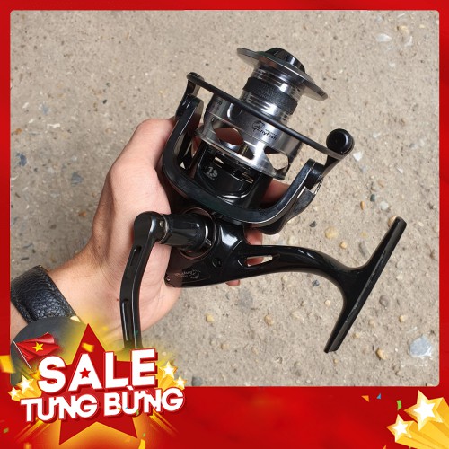 Cần câu cá ❤️FREE SHIP❤️ M5 - Máy câu z-trike 6000 Tốc quay 4.7/1 Đạn bạc 9+1 Tay quay dạng xoáy Công nghệ Air Rotor siê