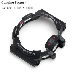 Dây Đeo Chất Liệu Nhựa Màu Đen Cho Đồng Hồ Casio G-Shock Ga-400-1B