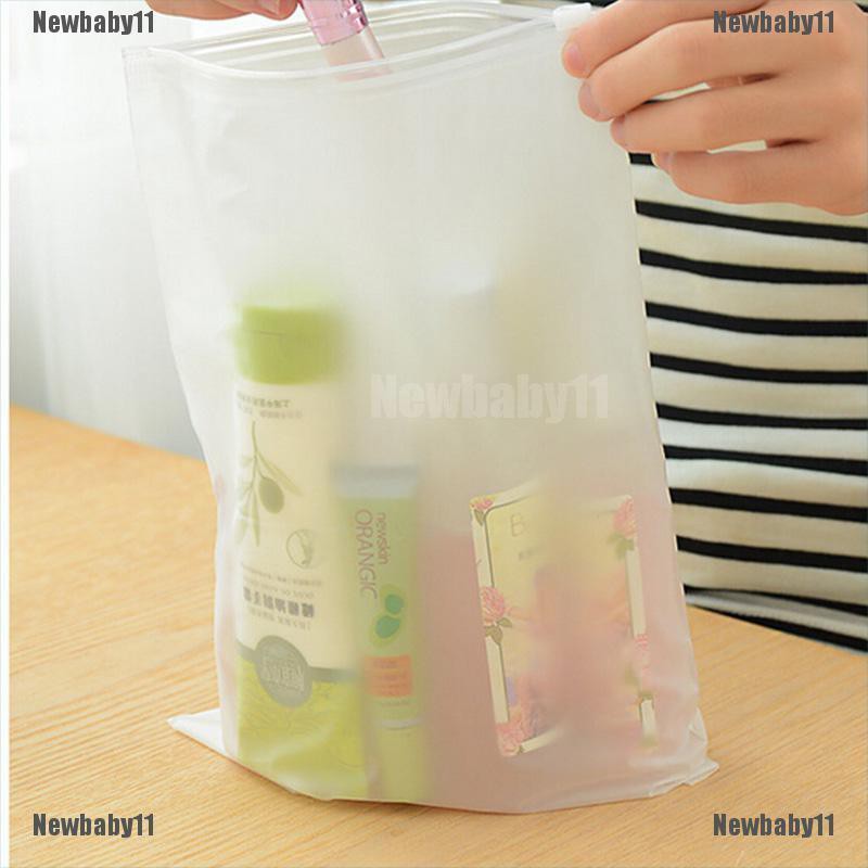 Bộ 3 Túi Đựng Vớ / Đồ Lót Chống Thấm Nước Có Khóa Kéo Tiện Dụng Mang Theo Du Lịch