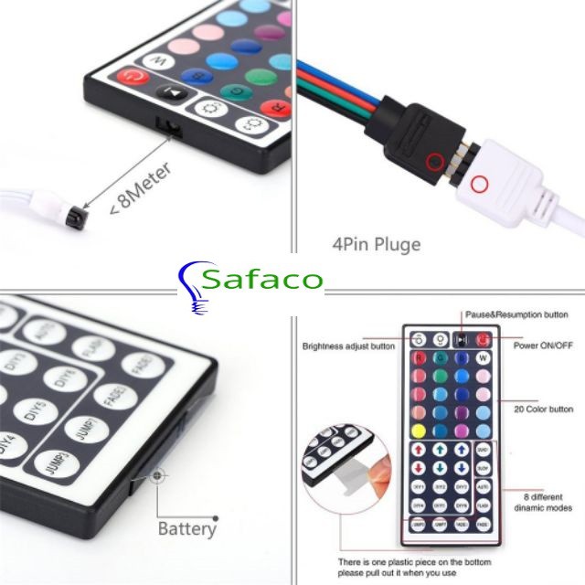 Combo trọn bộ 5m đèn Led Top top