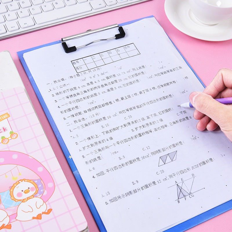 Kẹp tài liệu A4, Bìa trình ký kẹp giấy tài liệu A4 nhiều hình cute xinh xắn dễ thương