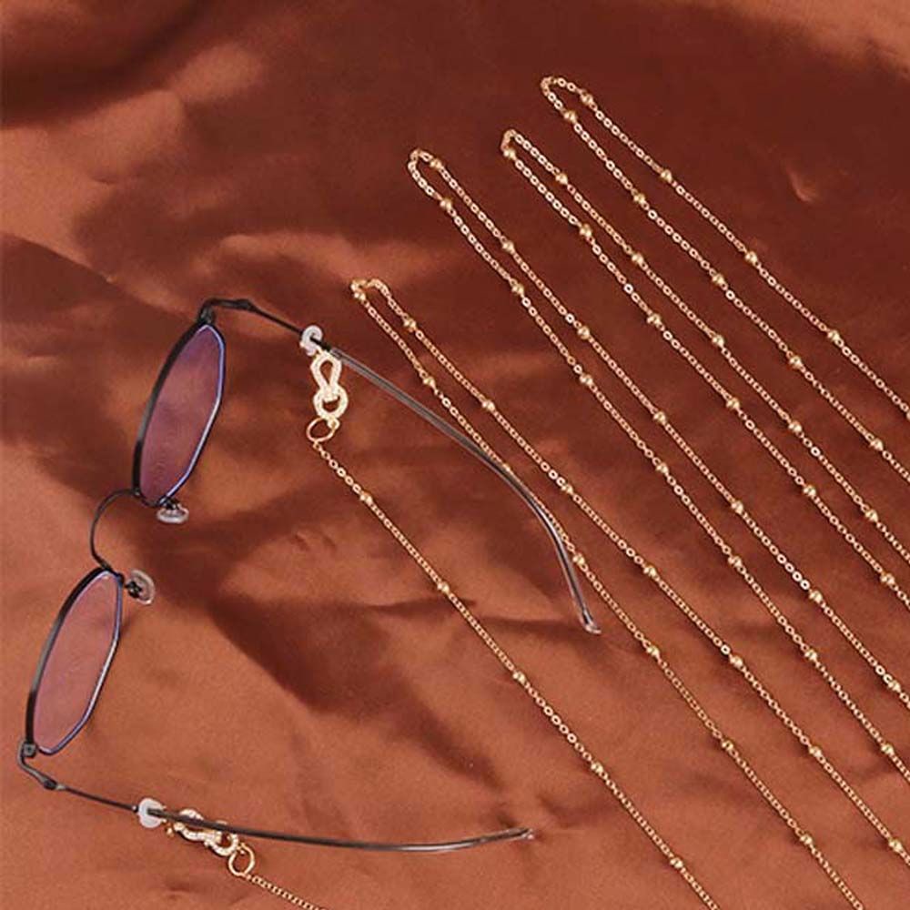 Dây đeo mắt kính họa tiết cỏ bốn lá chống thất lạc đơn giản dành cho nữ