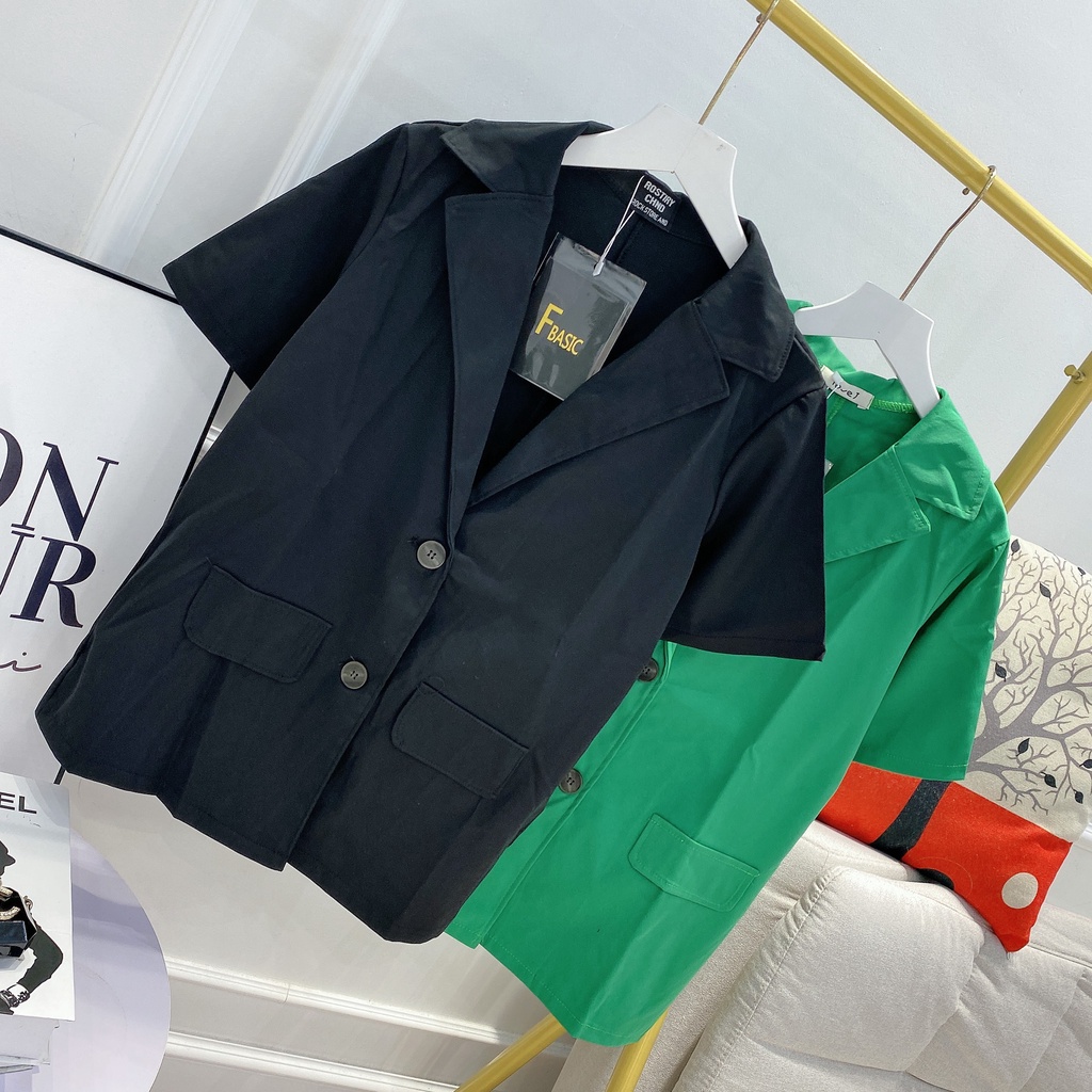 Áo vest blazer 2 màu siêu treng áo khoác công sở nữ HN734 | BigBuy360 - bigbuy360.vn