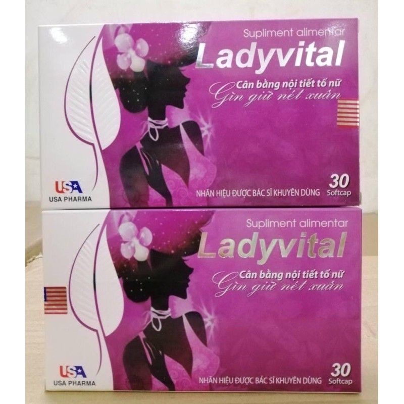 Viên uống Ladyvital giúp bổ sung nội tiết tố nữ - Hộp 30 viên
