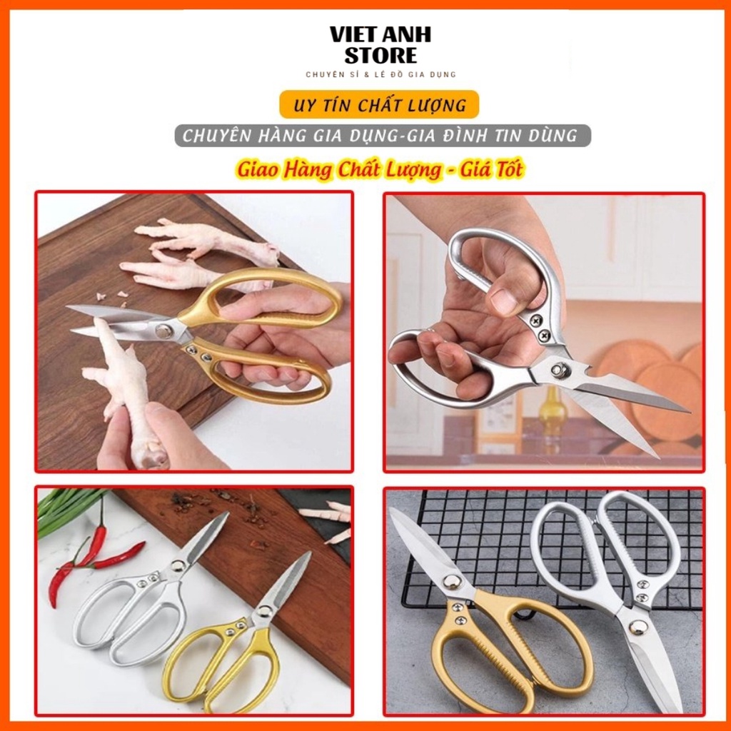 Kéo Cắt Gà Kéo Nhật , Làm Bếp Đa Năng Siêu Phẩm Nội Địa Nhật SK5 Siêu Sắc