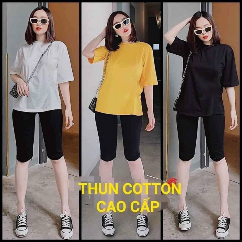 [ HÀNG CÓ SIZE TỪ 38kg-70kg ]Đồ bộ thun nữ cotton thoáng mát- thấm hút mồ hôi