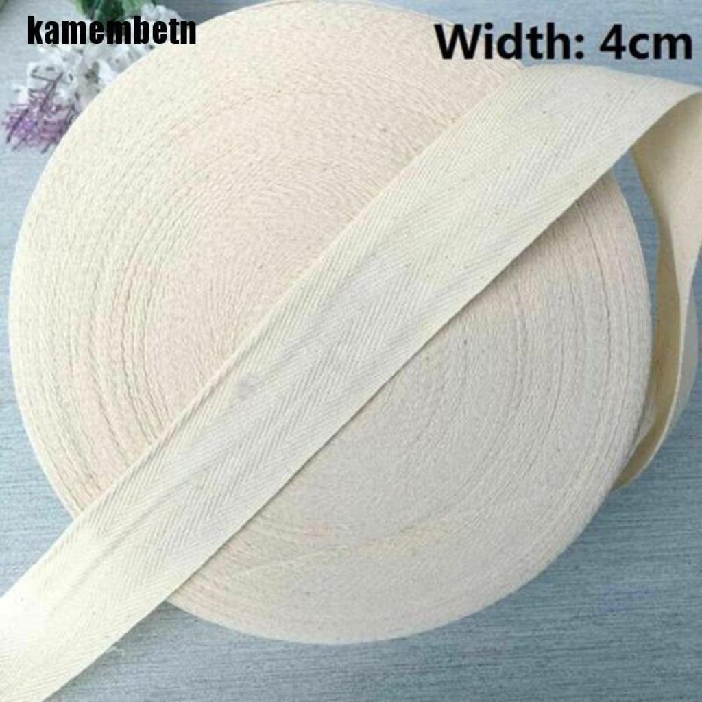 Cuộn dây vải cotton làm đồ thủ công tiện lợi 50m