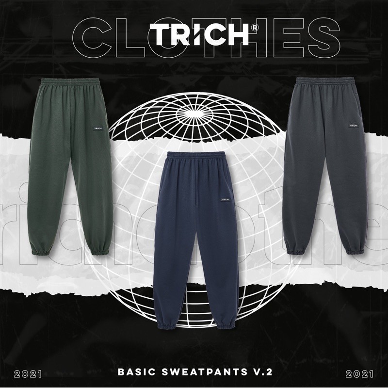Basic Sweatpants V.2 (Quần ống bo)