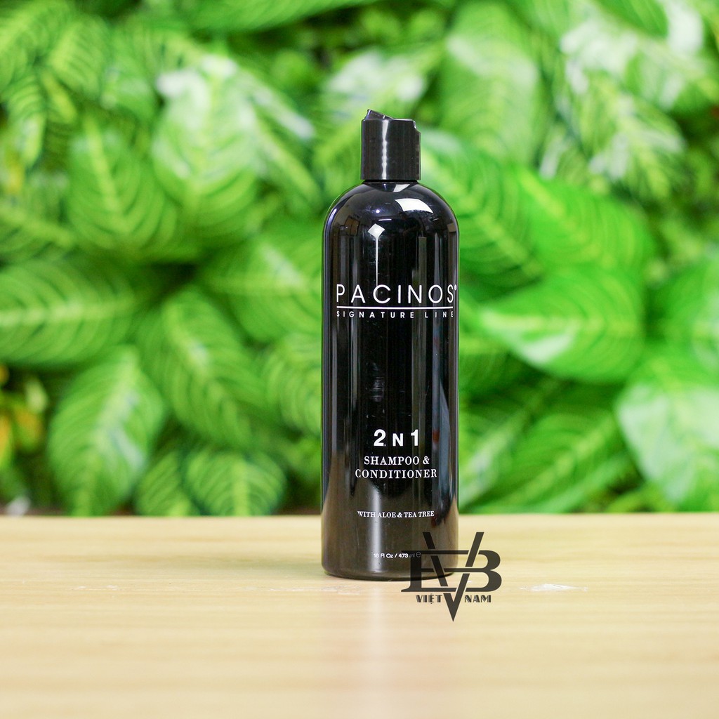 [CHÍNH HÃNG] Dầu gôi xả Pacinos 2 trong 1 2 N 1 Shampoo & Conditioner