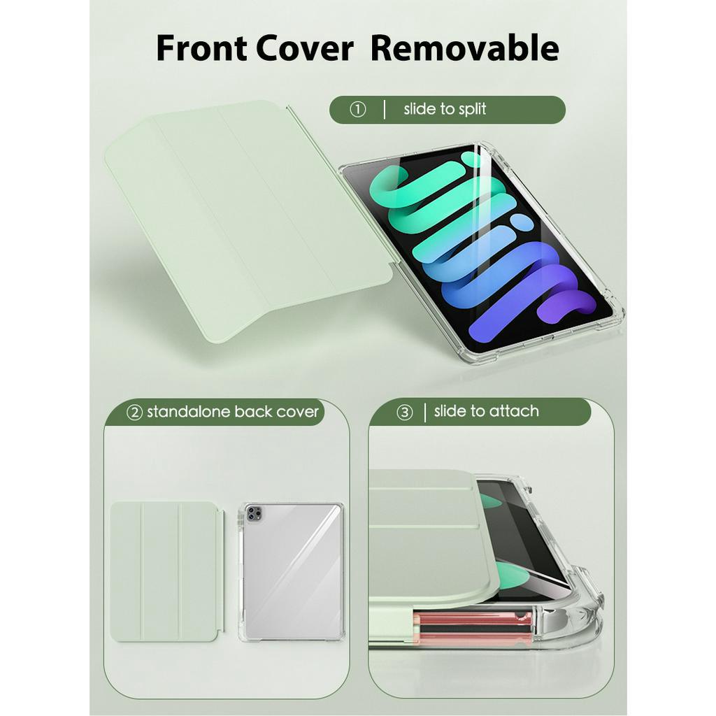 Bao Da Máy Tính Bảng Chống Sốc Có Thể Tháo Rời Cho iPad Pro 11 inch Air 5 / 4 10.9 inch