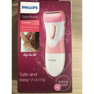 Máy cạo làm sạch lông philips satinshave essential hp6306 - shop đức vân