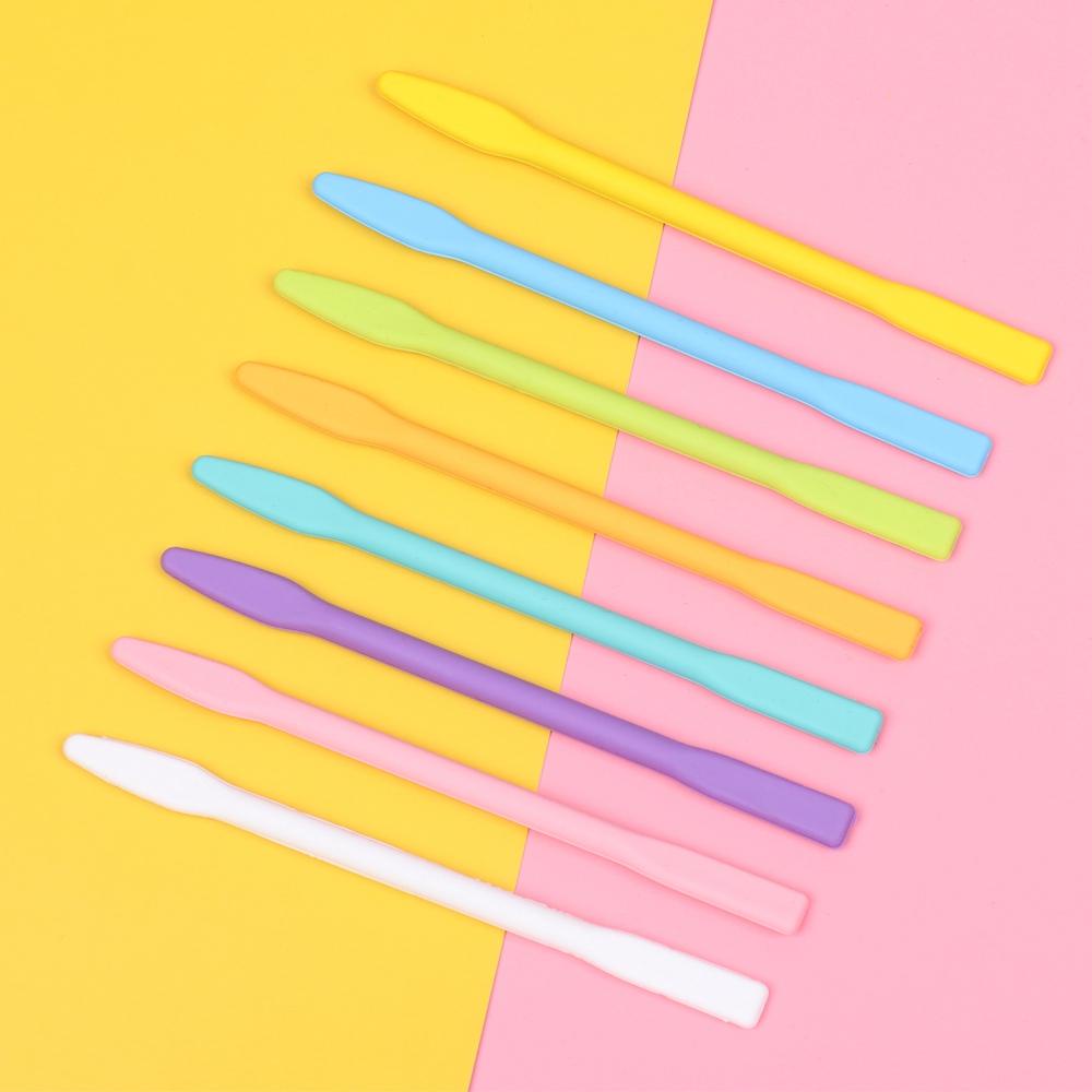 YIYU Set 2 / 6 / 8 / 14 Que Khuấy Màu Sắc Đa Dạng