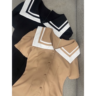 Đầm sơmi phối cổ H94 ( có bigsize )