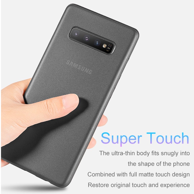 Ultra-thin translucent phone case for Samsung Galaxy S8 S9 S10 Plus Note 8 9 | WebRaoVat - webraovat.net.vn