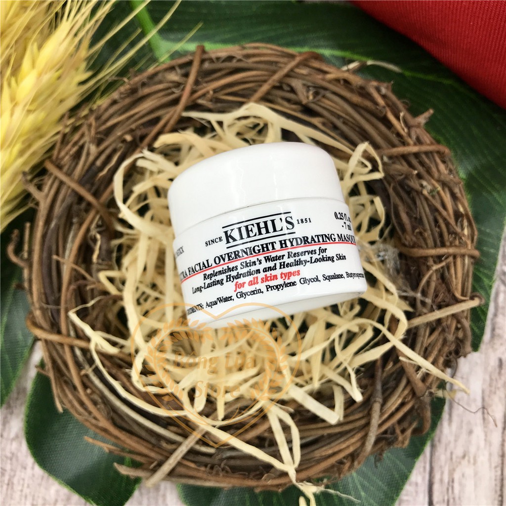 Mặt Nạ Ngủ Cấp Nước Kiehl's/Kiehls Ultra Facial Overnight Hydrating Masque 7ml