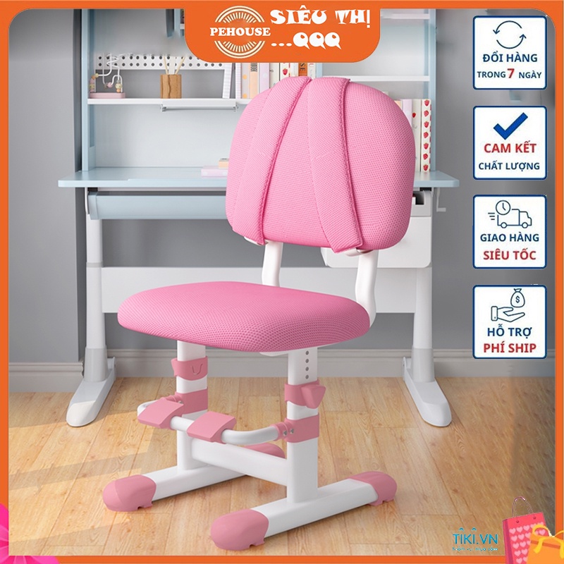 Ghế học sinh thông minh tùy chỉnh độ cao có gác chân BHS288
