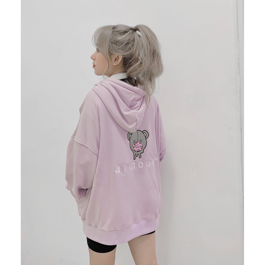 ÁO HOODIE ZIP ICE TEDDY CÁC MÀU