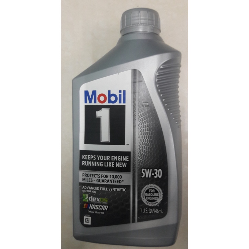 Nhớt động cơ Mobil 1 5W30 946ml - Dầu nhớt Mobil nhập khẩu từ Mỹ dùng cho xe du lịch, SUV, xe tải nhẹ và xe tải nhẹ