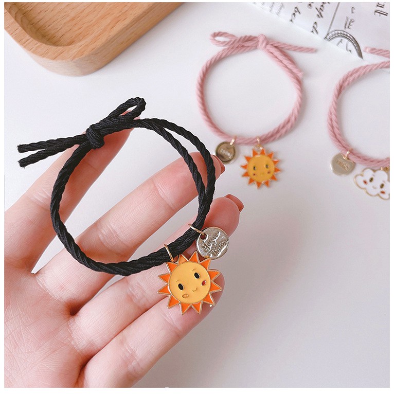 Cột tóc mặt trời mây xinh xắn COT04