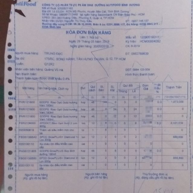 Thùng 48 hộp sữa Grow Plus xanh 110ml