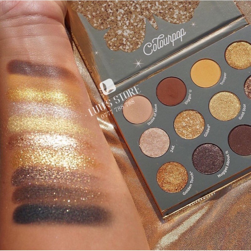 Bảng Phấn Mắt Colourpop Good As Gold Eyeshadow Palette