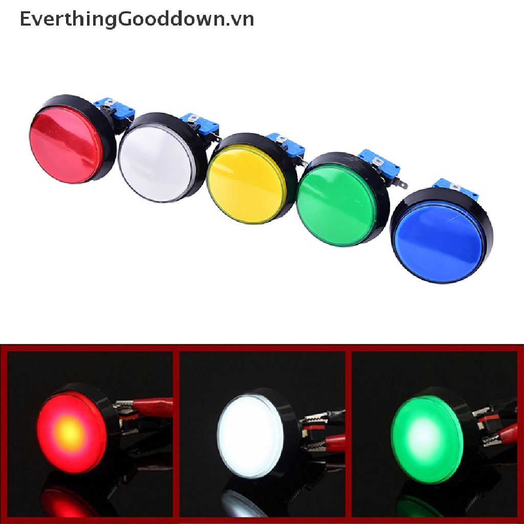 Everthinggooddown Đèn LED Tròn Lớn 60mm Dùng Để Chơi Game