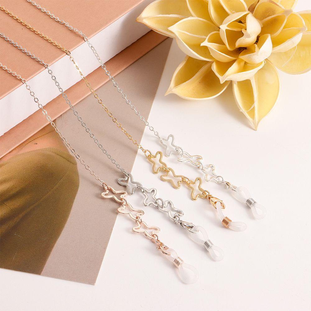 ESPO Dây Đeo Mắt Kính Chống Thất Lạc Bằng Kim Loại Thời Trang