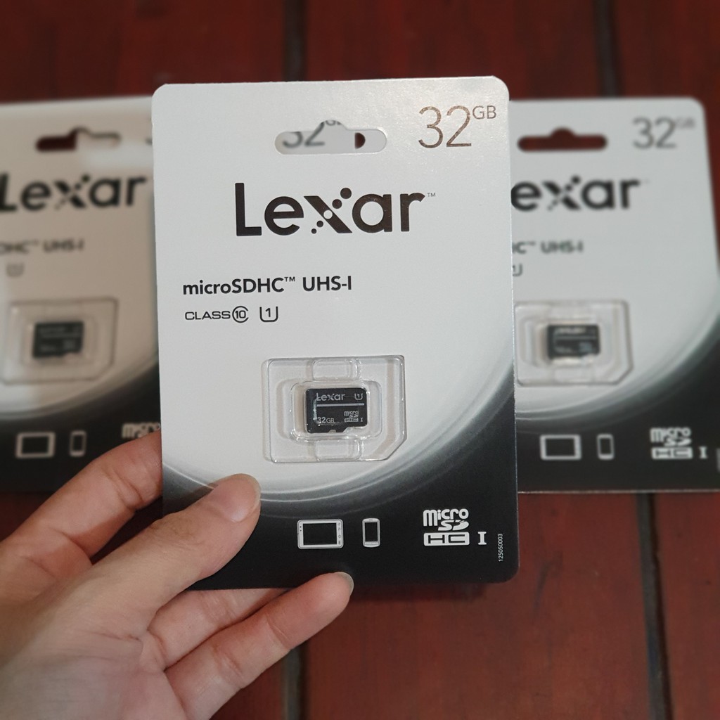 Thẻ nhớ 32Gb 64Gb 128Gb 256Gb LEXAR 80MB/s - rất phù hợp lắp camera Wifi IP [BH Chính Hãng]