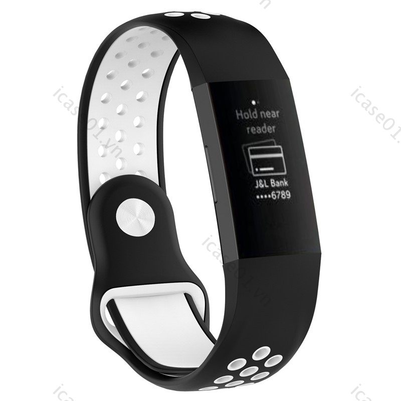Fitbit Charge 3 4  Dây Đeo Thay Thế Chất Liệu Silicon Màu Trơn Cho Fitbit Charge 3 / Charge 4 Fitbit Charge3 Charge4