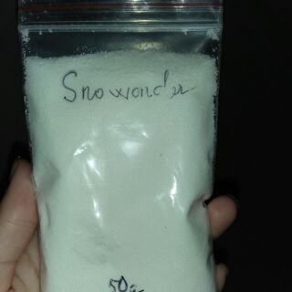 Snow wonder 50g tuyết nhân tạo tuyết Mỹ SnoWonder Snowonder
