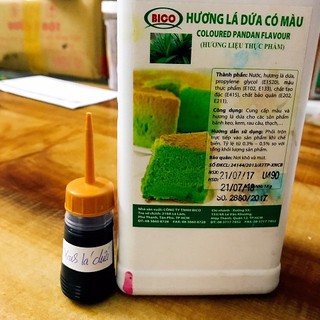 hương lá dứa có màu 1kg