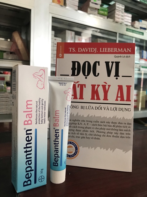 BEPANTHEN Balm Bayer - Kem bôi hăm dành cho trẻ sơ sinh (tuýp 30g, 100g)