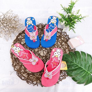Dép lê bé gái nơ thỏ size 28-37 sxg030300