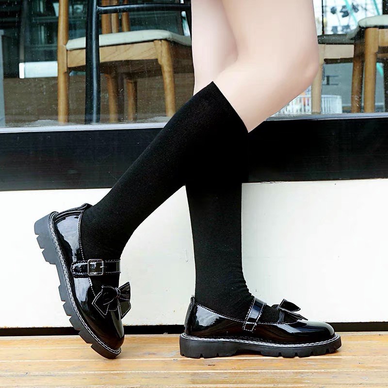 (HÀNG CÓ SẴN) 7-6 Giày LOLITA da bóng BIG SIZE 40-41-42-43-44 (7-6)