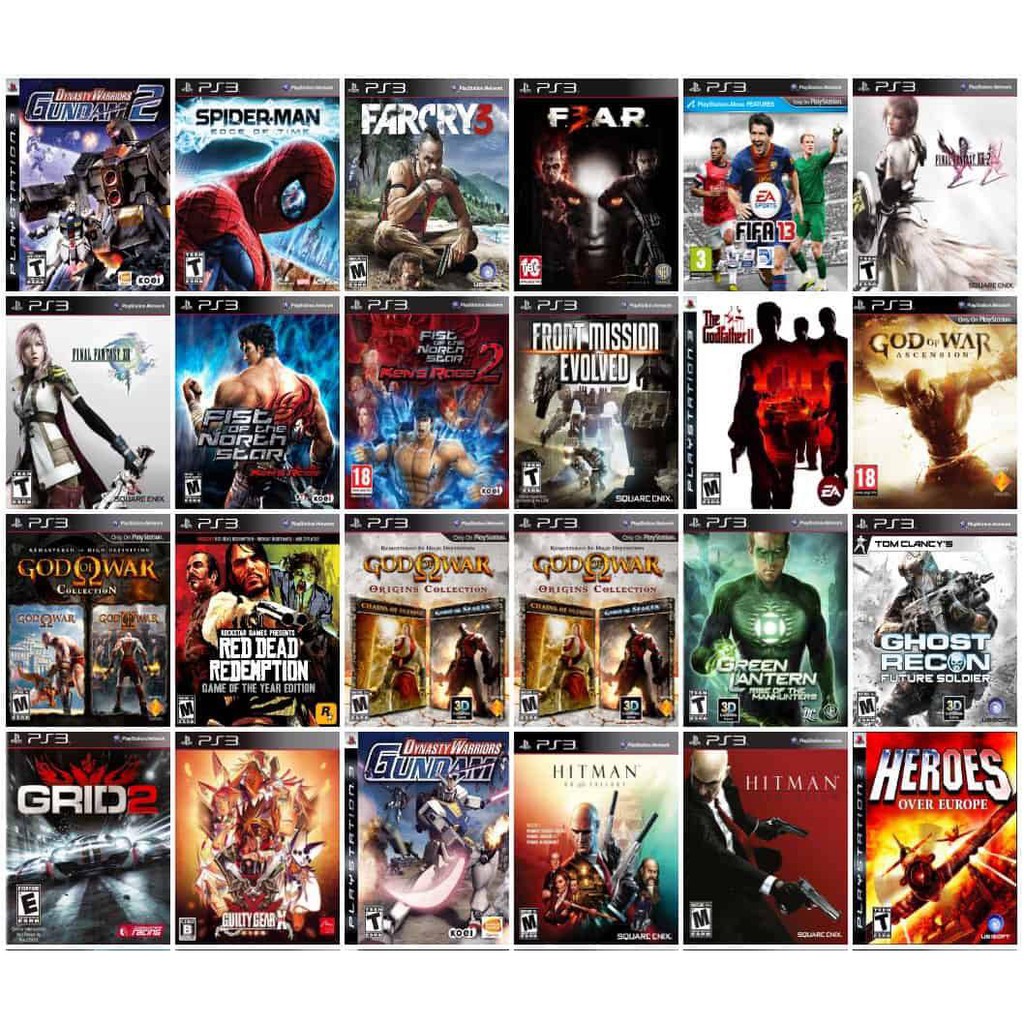 Máy chơi Game PS3 Slim + 2 Tay Cầm ( Kho 3000 game free )