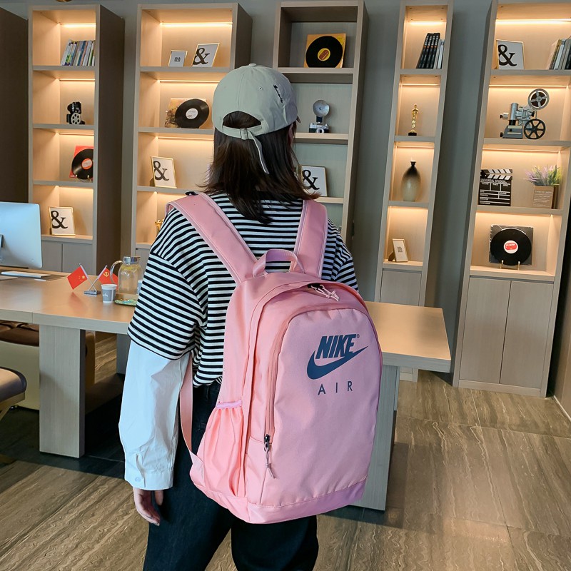 Ba Lô Học Sinh Họa tiết Logo NIKE Thời Trang Hàn Cho Nam Nữ Copmt01