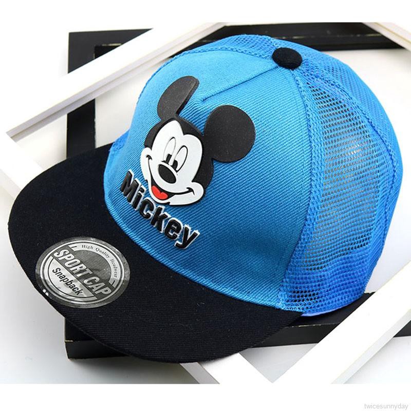 Mũ lưỡi trai in hình bong bóng chày cho bé