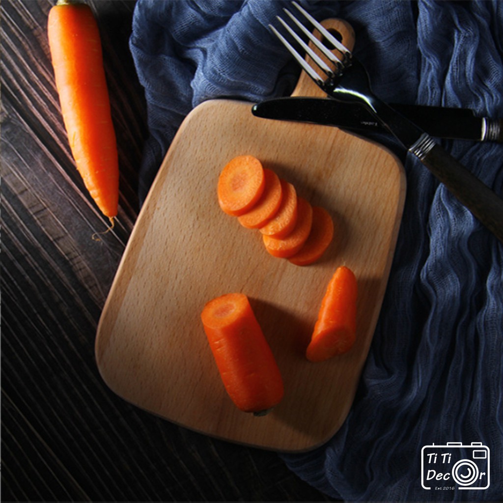 Phông nền vân gỗ chụp đồ ăn, thức uống, giày, mỹ phẩm, phụ kiện 2 mặt