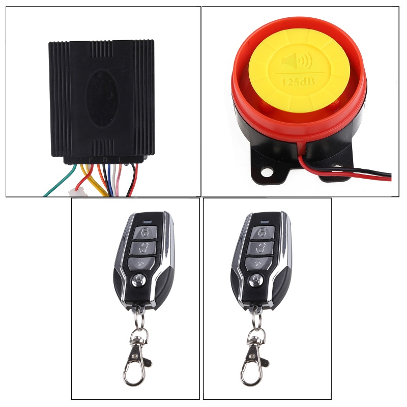 Động Cơ Báo Động 2 Chiều Chống Trộm Điều Khiển Từ Xa Cho Xe Đạp / Xe Máy