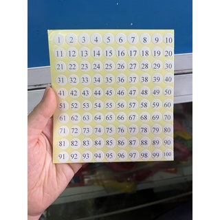 Tem dán số 1.1cm