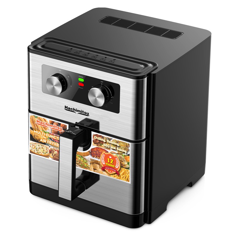 Nồi chiên không dầu HACHIMITSU HC-688 8L