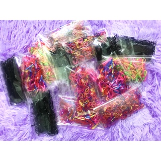 Thun màu buộc tóc Hàn Quốc - Bịch dây thun buộc tóc cực chắc, cực bền, giá rẻ