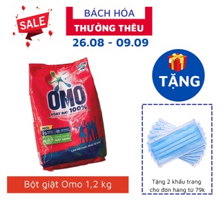 BỘT GIẶT OMO GÓI 1,1 KG
