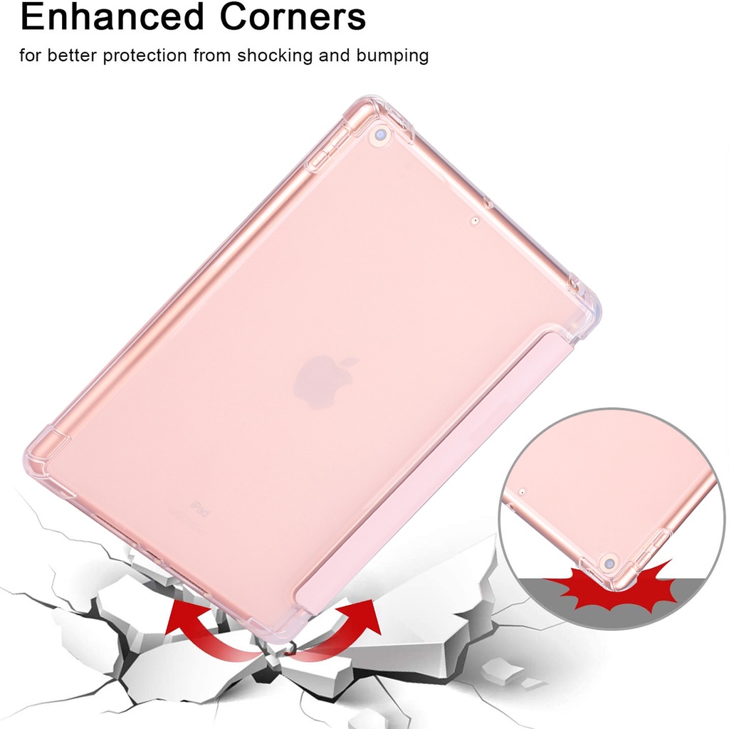 Bao da máy tính bảng từ tính có ngăn đựng bút thích hợp cho iPad 2016 pro 9.7 inch A1673 A1674 A1675 pro 9.7