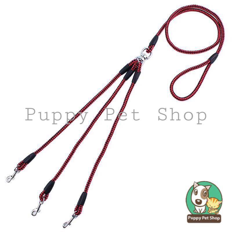 Dây dắt chó mèo, Dây dắt 3 bé