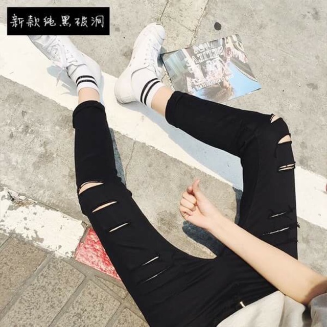 Quần Jean Nam Rách Thời Trang - B88