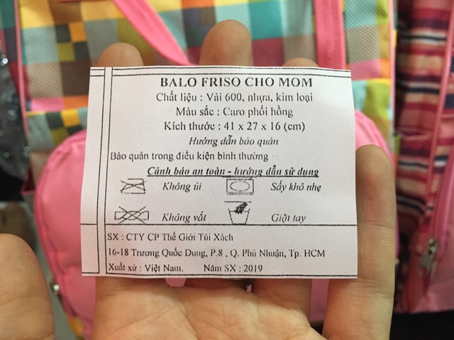 BALO BỈM SỮA FRISO SIÊU ĐẸP