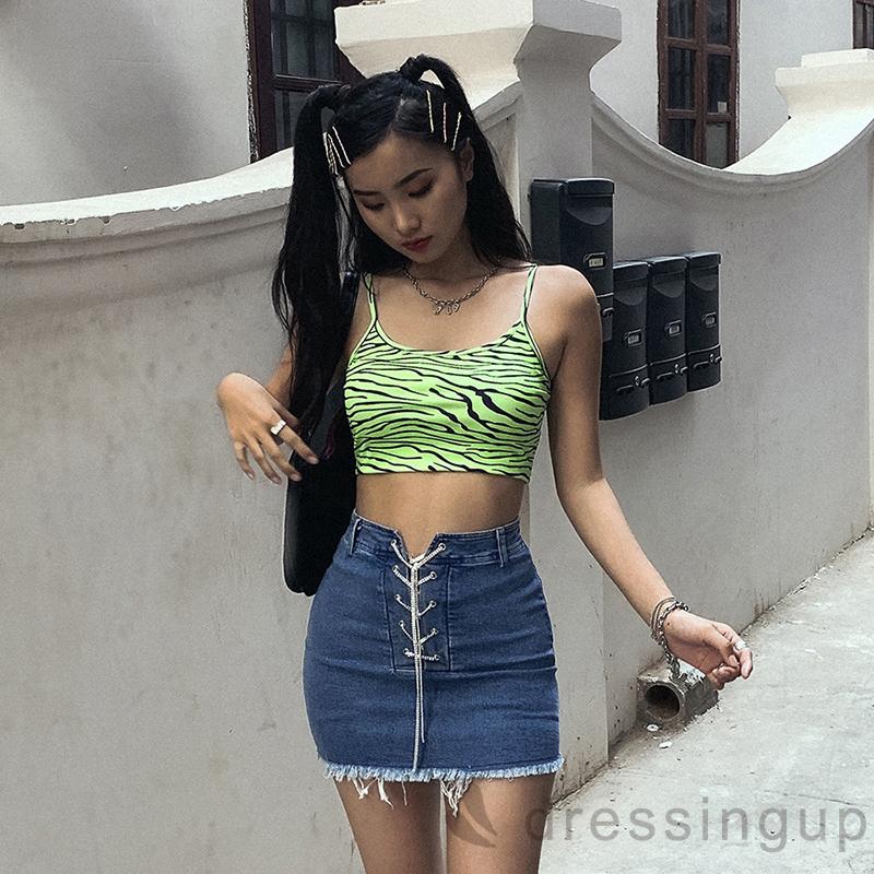  Áo Croptop Hai Dây In Họa Tiết Trừu Tượng | BigBuy360 - bigbuy360.vn