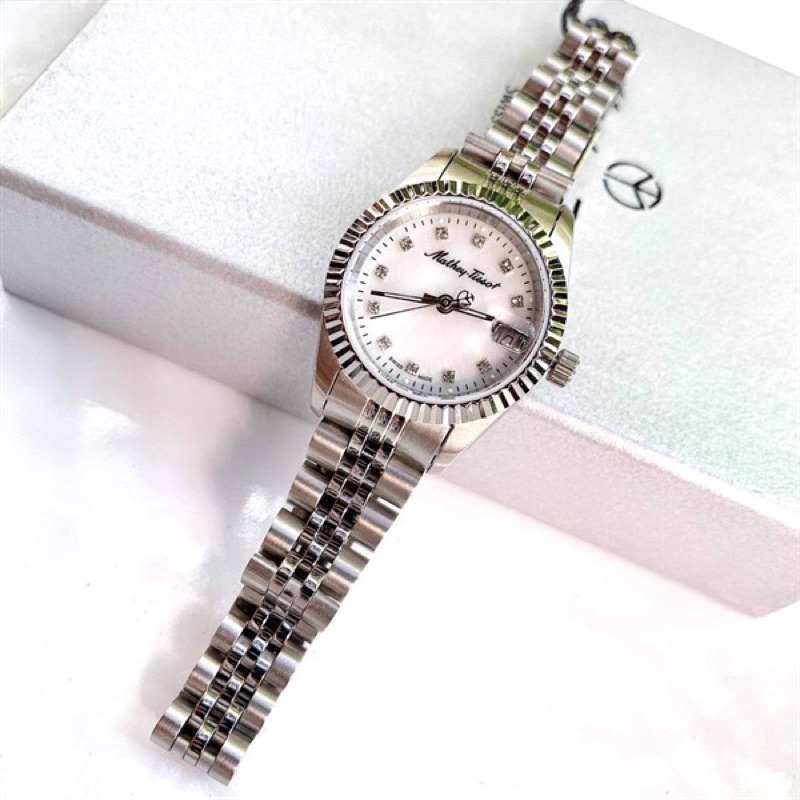 ĐỒNG HỒ NỮ CHÍNH HÃNG MATHEY TISSOT D710AI - Swiss made. Kiểu dáng Rolex sang trọng